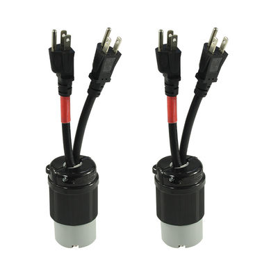 Eletrodoméstico 1ft 14/3 NEMA L14-20C Conector Cordão de Extensão com Certificado dos EUA