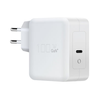 Carregador de 100 W Single Type C Carregador sem fio GaN Tech 100 W USB-C QC3.0
