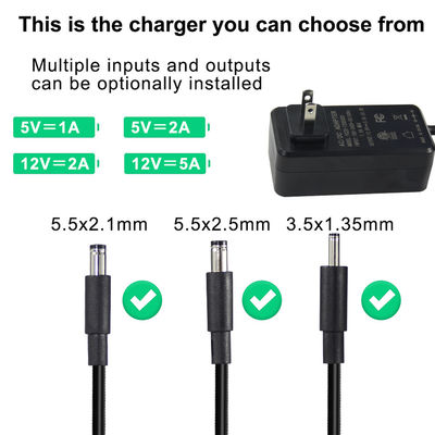 Adaptador de alimentação universal de 12V 1A 5A 3A