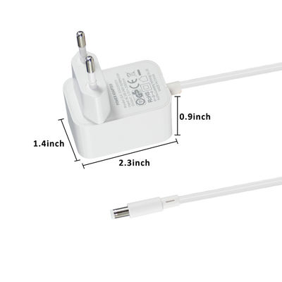 Adaptador de fonte de alimentação de comutação europeia montado na parede 5V 1A 2A 3A Eu Plug Ac Dc