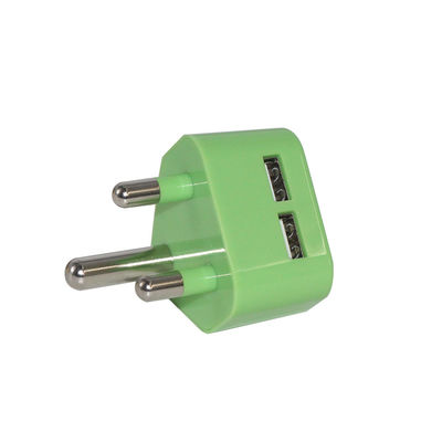 África do Sul Índia Plug Adaptador de fonte de alimentação Adaptador de alimentação de telefone móvel 5Volt 3Pin