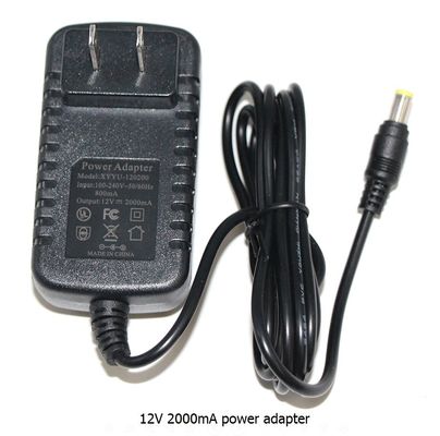 Adaptador de fonte de alimentação de 12 V 3 A de 36 W montado na parede com tomadas da UE EUA AU Reino Unido 100-240 V