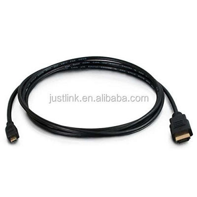 Alta Velocidade 5FT 1.5M V1.4 Homem para Homem HDMI para Micro HDMI Cable para HDTV PS3 XBOX 3D LCD