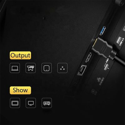 Comprimento personalizado versão 2.0 cabo HDMI 4K 60Hz 3D1080P 18Gbps 1M/2M/3M
