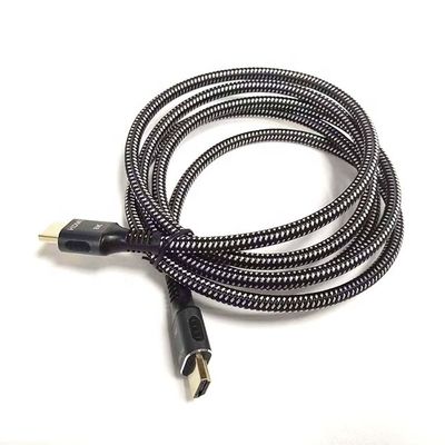 Alta Velocidade 4K 8K UHD Braided Nylon 2.1 HDMI Cable para a experiência de visualização definitiva