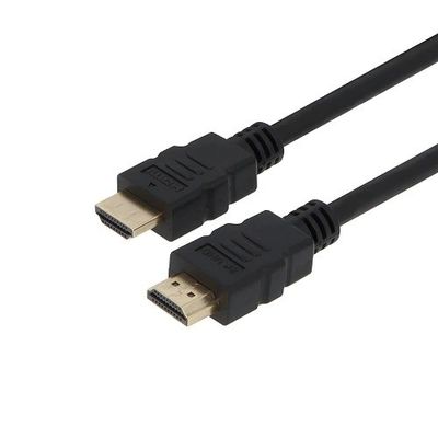 1M-30M Cable HDMI preto 4K com proteção de tranças 24k Revestido de ouro macho-homem 2.0 3D 60Hz