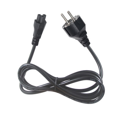 1.5M VDE CEE Euro Plug Cable IEC Computador Eu Male Shucko 10A Cordão de alimentação AC Para Adaptador Schuko C5