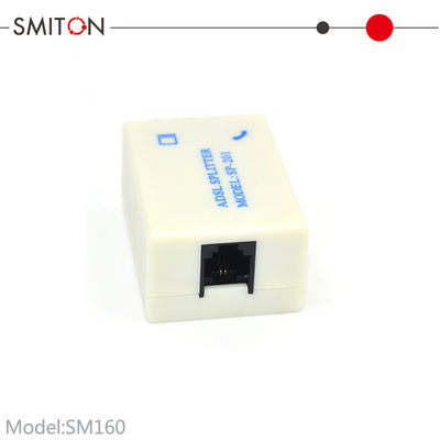 Adaptador de divisor de telefone CE ROHS Certificado para ligação ADSL utilizando porta RJ11 6P2C
