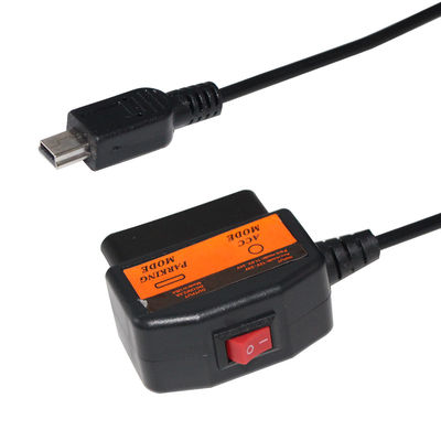 Veículos com combustível comutável e carros DVR de condução gravador cabo de carregamento com interruptor