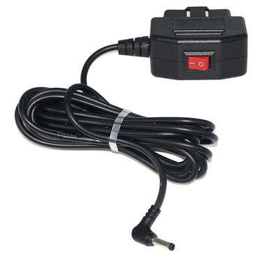 Veículos com combustível comutável e carros DVR de condução gravador cabo de carregamento com interruptor