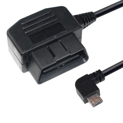 5V 12V carregador de carro cabos de extensão de energia OBD-2 para tipo C USB-C cabo para Dashcam
