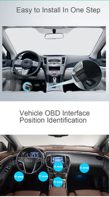 5V 12V carregador de carro cabos de extensão de energia OBD-2 para tipo C USB-C cabo para Dashcam