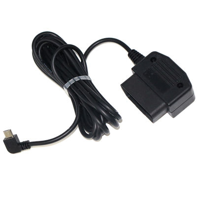 Conector de cabo Micro USB de 24 W para GPS DVR Camcorder Tablet E-dog Telefone OBD II Carregador de 16 pinos