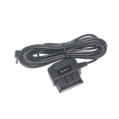16 pin OBD2 para DC5.5x2.1 Cabo de extensão de energia 12-24V 50W