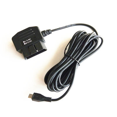 Cabo OBD2 para USB 12V/24V para Sincronização de Dados de Diagnóstico Automotivo e Carregamento