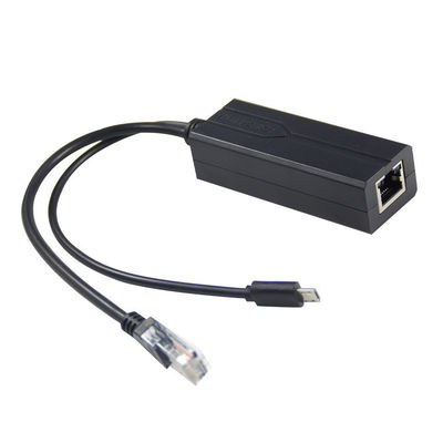 12v 2a Tipo C e LAN Port RJ 45 Conecte USB Poe Splitter para Power Over Ethernet