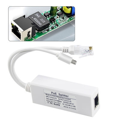 100-240V AC 50/60Hz POE Splitter 10/100Mbps 48V a 24V/12V/9V/5V para Roteador WIFI