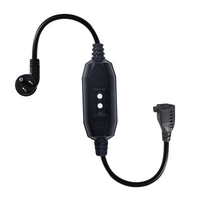 GFCI NEMA 515P a 515R Corda de extensão à prova d'água IP54