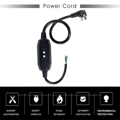 20 Amp de carga pesada de automóveis GFCI Plug NEMA 515P macho para 515R cordão de extensão feminina