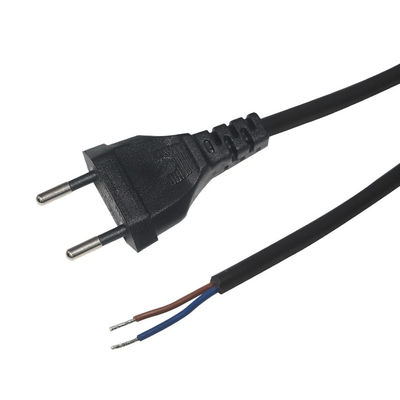 Cabo de alimentação para laptop de 1,5m com conector EU de 2 pinos aprovado pela VDE para IEC C7 C8