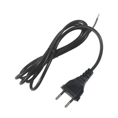 Cabo de alimentação para laptop de 1,5m com conector EU de 2 pinos aprovado pela VDE para IEC C7 C8