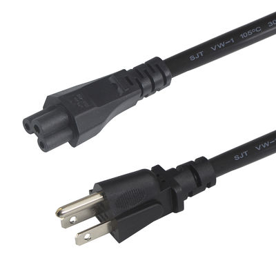 15 Ft 120 Volt Cordão de alimentação de computador portátil com Nema 515P para IEC 320 C5 conector certificado