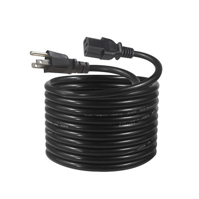 6FT Monitor Laptop Power Cord 3Prong Nema 515P para IEC 320 C13 para Eletrodomésticos