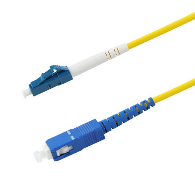 Óptico Om1 Apc To Lc Upc Fibra Óptica Patch Cord Sc Simplex Sc-Lc-Sm 3.0Mm