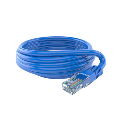 8P6C Cat6 Lan Cable Ethernet Network Lan Cable com RJ45 8P8C Connector e PVC Jacket