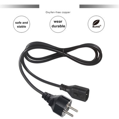 Eu 3Pin Schuko Plug masculino Cee 77 PC Fornecimento Para Limpador de Cabelos Painel Montar Iec C14 Bloqueio