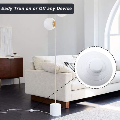 Lâmpadas de sal Cable AC Elétrico Euro Foot Switch Vde Homologação Despojado Eu Power Cord