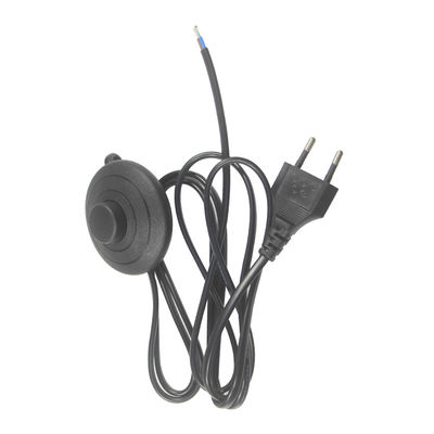 6FT CEE 7/16 para Cordão de energia da lâmpada de sal de ponta despojada com cordão do Himalaia