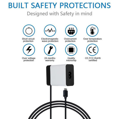Figura 8 Conector de carregador de computador portátil de 45 W PD Tipo C