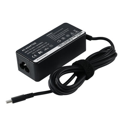 Adaptador de alimentação para computador de escritório Tipo-C PD 45W Carregador de computador portátil 20V 2.25A MAX
