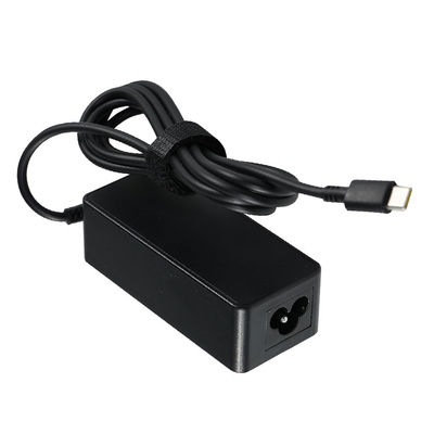 Adaptador de alimentação para computador de escritório Tipo-C PD 45W Carregador de computador portátil 20V 2.25A MAX