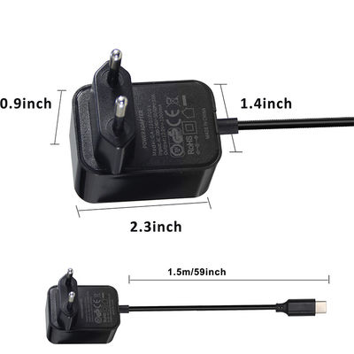 Adaptador de fonte de alimentação de comutação AC 5V 3A Eu