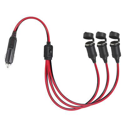 1 Homem a 3 Mulheres Cigarro Automóvel Extension Cord Fuse 15A 16AWG Power Wire OEM ODM