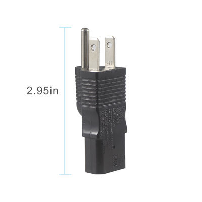 IEC320 C13 a C14 PDU Conversor Adaptador de energia Soquete de tomada UPS Adaptador de macho para mulher