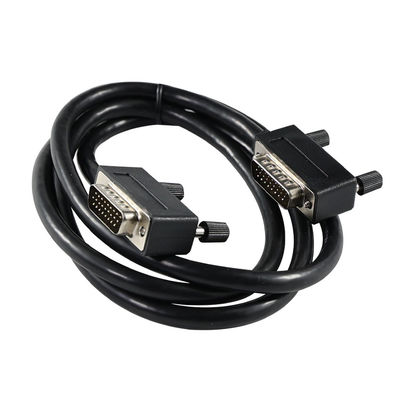 Cabo de alimentação DB25 Macho para Fêmea 6 pés Branco 220V-250V