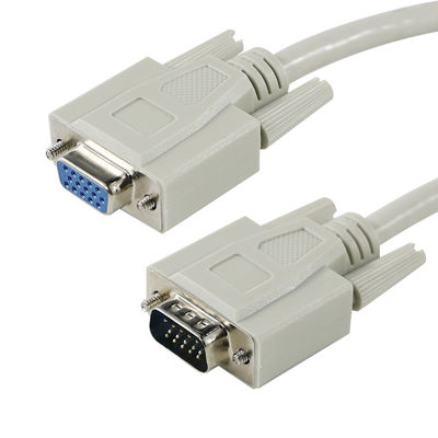 DB9 DB15 DB25 Conexão de cabo de alimentação de ponta masculina para ponta feminina para computadores e monitores