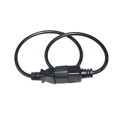 Cable AC 3 Prong Plug-in Eléctrico macho Fêmea C13 para C14 cabo de alimentação