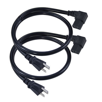 Us Ac 14 Awg Heavy Duty Negro Nema 515P Para Iec320 C13 3 Ft Eletrodoméstico