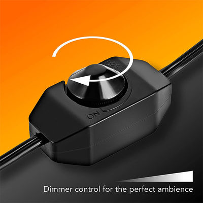 Preto 0,75 mm CEE7/16 Plug Eu Extension Power Cord E27 E 27 Socket de luz pendente com interruptor de dimmer