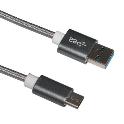 Proteção contra sobrecorrência USB Tipo To c 3.0 USB Tipo C Cable de dados 5Gbps Alta velocidade 3A Carregamento rápido sobrecorrência para atacado