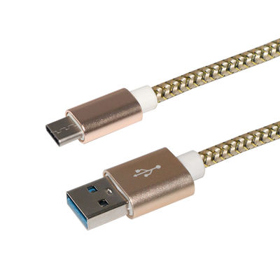 Proteção contra sobrecorrência USB Tipo To c 3.0 USB Tipo C Cable de dados 5Gbps Alta velocidade 3A Carregamento rápido sobrecorrência para atacado
