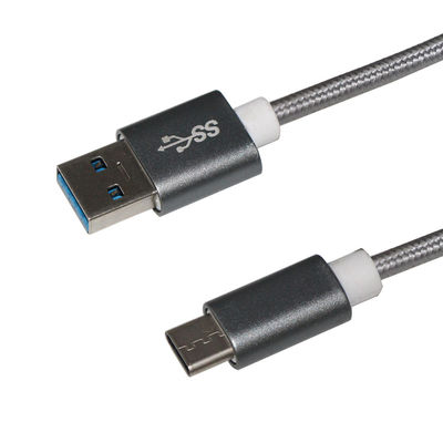 Proteção contra sobrecorrência USB Tipo To c 3.0 USB Tipo C Cable de dados 5Gbps Alta velocidade 3A Carregamento rápido sobrecorrência para atacado