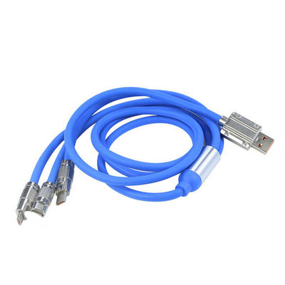 Cable de carregamento USB 3 em 1 com carregamento rápido de 15W