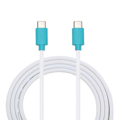 Cabeças de metal de 100W PD Cable de carregamento rápido USB C durável com revestimento TPE para MacBook CE Certificado