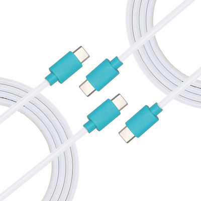 Cabeças de metal de 100W PD Cable de carregamento rápido USB C durável com revestimento TPE para MacBook CE Certificado
