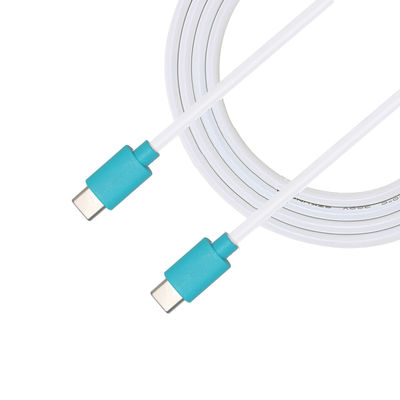 Cabeças de metal de 100W PD Cable de carregamento rápido USB C durável com revestimento TPE para MacBook CE Certificado